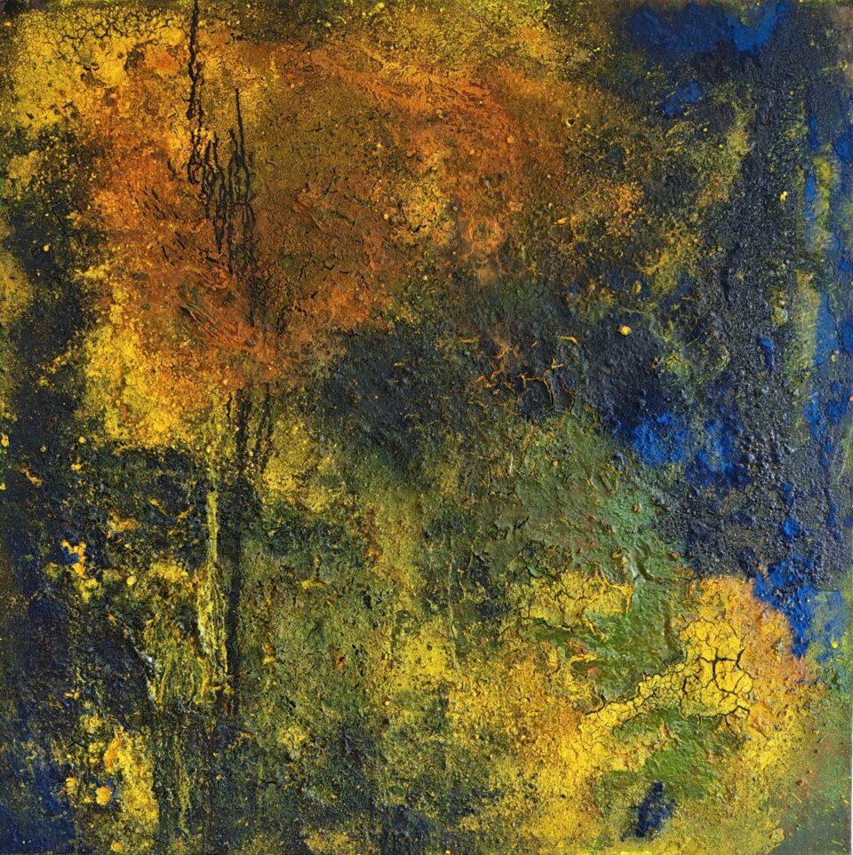 19_Smouldering_Night_120x120cm_2019_mixed_media_on_canvas